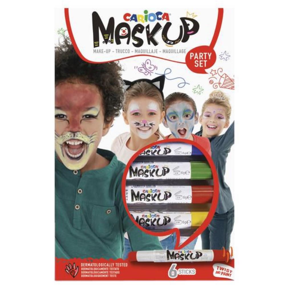 Carioca Mask up Animals Party Set