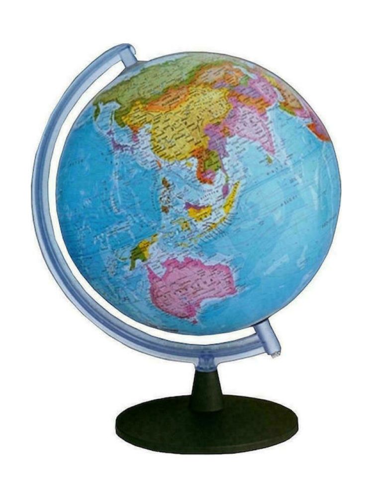 Υδρόγειος σφαίρα πολιτική χωρίς φως Νο4 20 cm