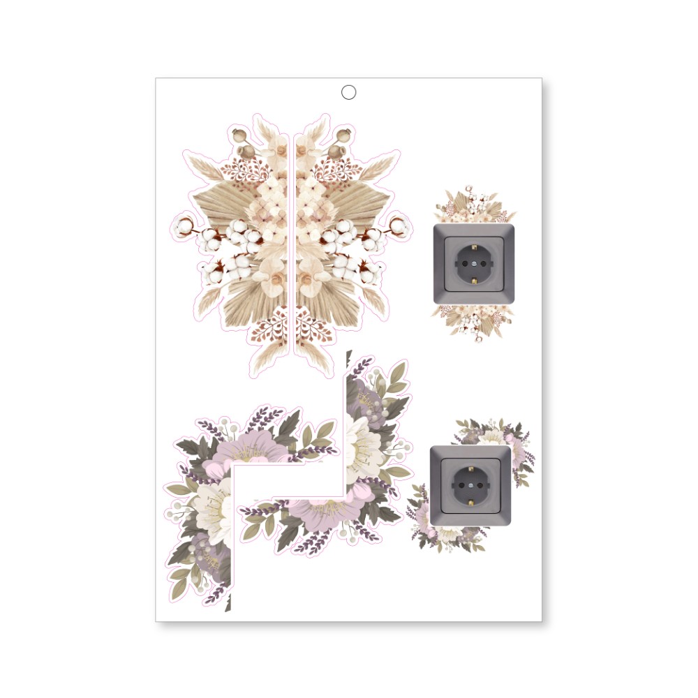 Αυτοκόλλητα τοίχου κοπτικά για πρίζες 02