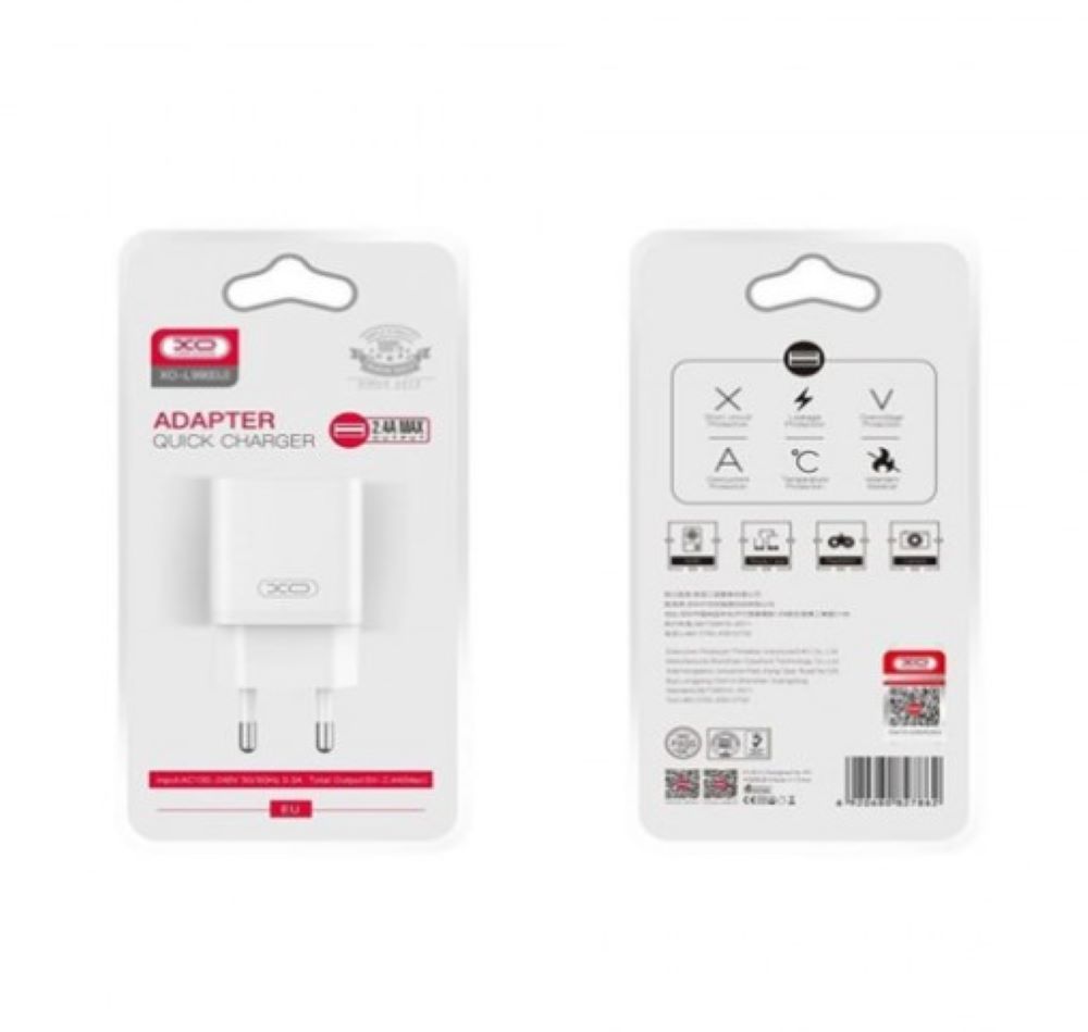 Αντάπτορας USB XO L99 Blanco 2.4A