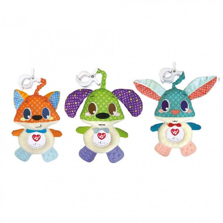 Υφασμάτινο ζωάκι Luna μουσικό κρεμαστό