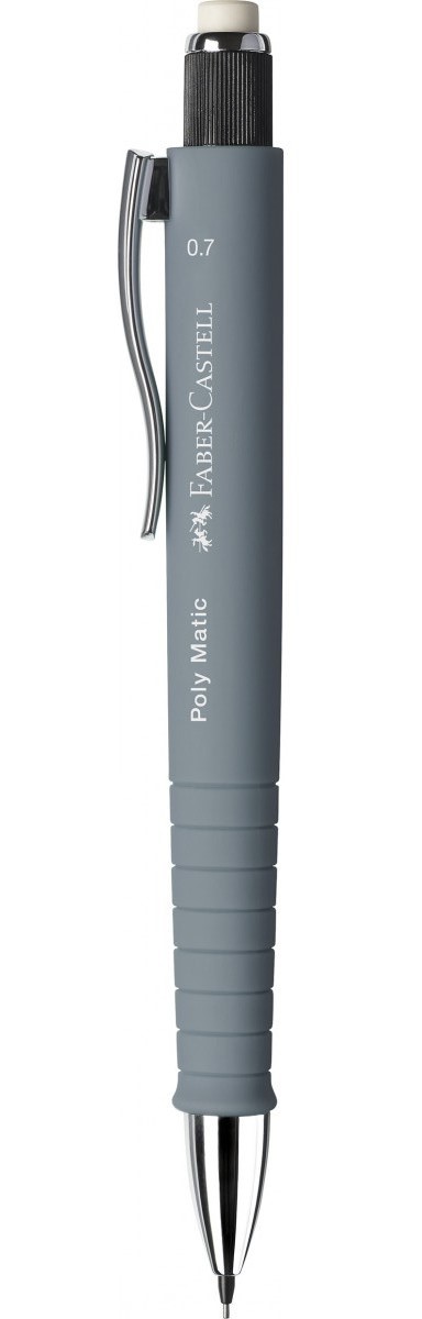 Μηχανικό μολύβι 0,7mm Poly Matic Grey